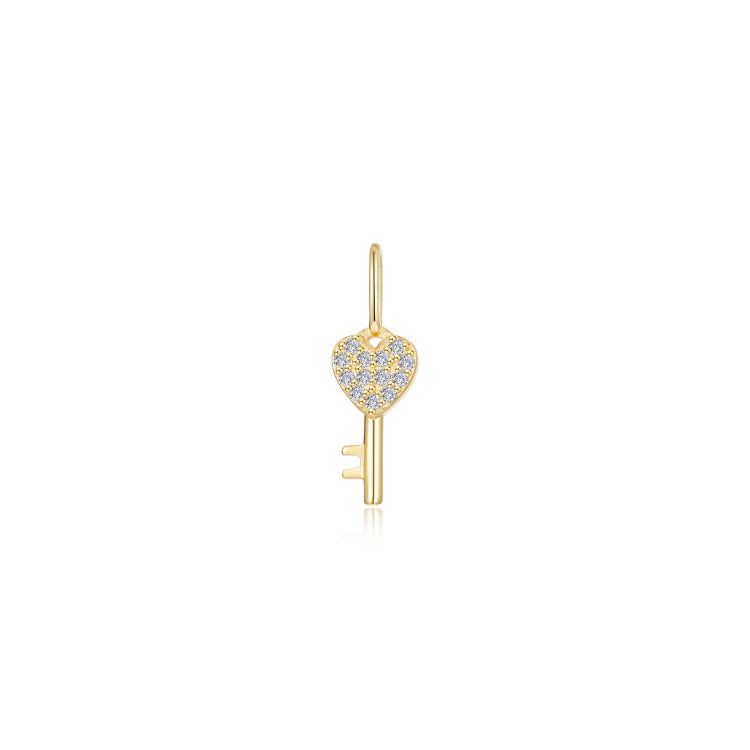 Key To Forever Pendant Charm
