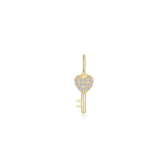 Key To Forever Pendant Charm