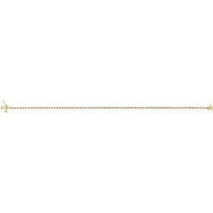 14K Yellow Gold 1 CTW Natural Diamond Line 7 1/4" Bracelet