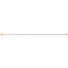 14K Rose Gold 1 CTW Natural Diamond Line 7 1/4" Bracelet