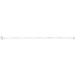 14K White Gold 1 CTW Lab-Grown Diamond Line 7 1/4" Bracelet