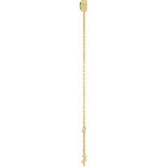 14K Yellow Gold Natural Peridot 6 1/2-7 1/2" Bracelet