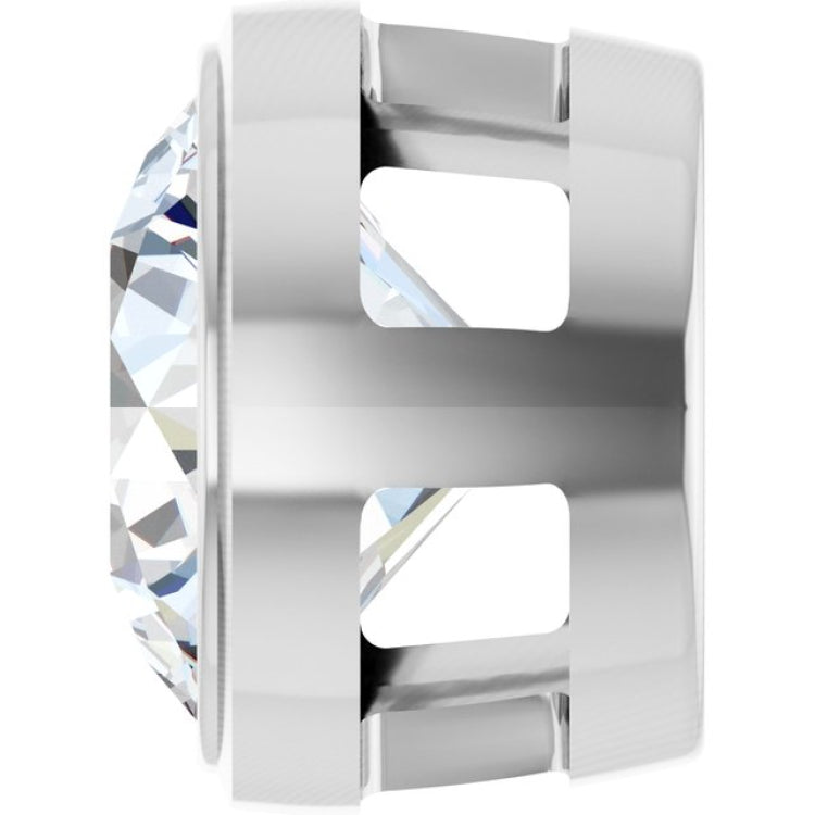 14K White Gold 1 CT Lab-Grown Diamond Slide Pendant