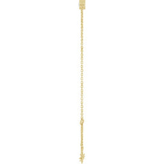 14K Yellow Gold Lab-Grown Diamond 6 1/2-7 1/2" Bracelet