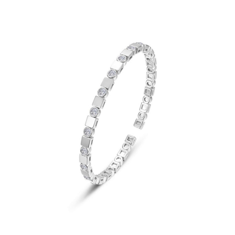 Block & Bezel Cuff 