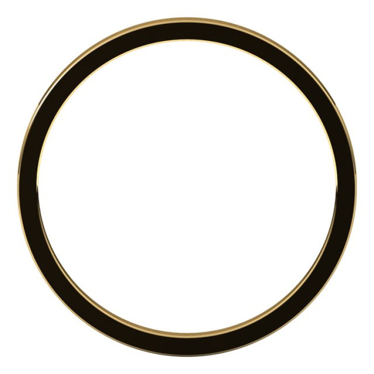 10K Yellow Gold 1.5 mm Flat Band Size 11.5