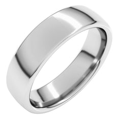 Sterling Silver 5.5 mm Comfort-Fit European-Style Band Size 12.5