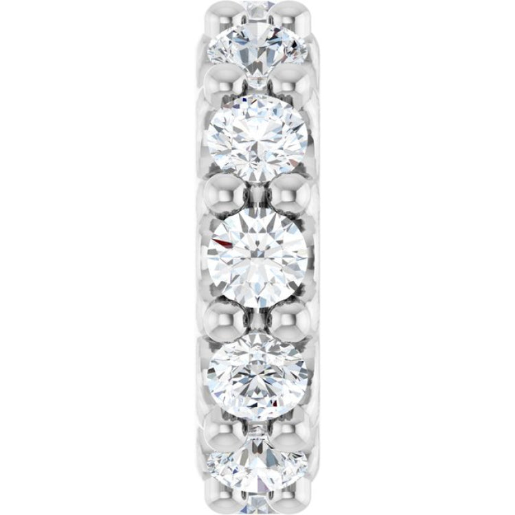 Sterling Silver 1/3 CTW Lab-Grown Diamond Spacer Charm/Pendant