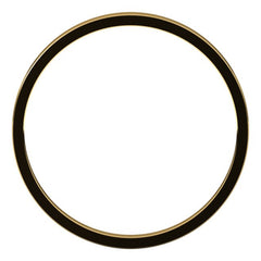 14K Yellow Gold 1.5 mm Ultra-Lightweight Flat Band Size 7