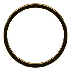 10K Yellow Gold 2 mm Flat Band Size 7