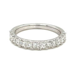 Princess Cut Diamond Band