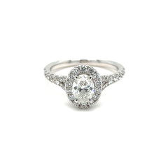 Oval Engagement Ring