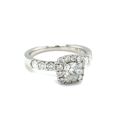Halo Engagement Ring