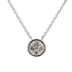 Diamond Cluster Pendant