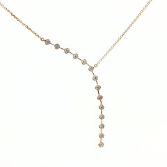 Diamond Lariat Neclace