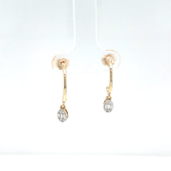 Diamond Drop Earrings