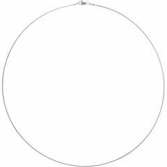 Sterling Silver 1 mm Wheat 16" Chain