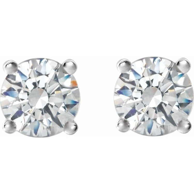 14K Yellow Gold 1/4 CTW Natural Diamond Cocktail-Style Earrings