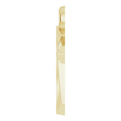 14K Yellow Cross 18" Necklace