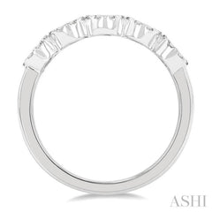 1/2 Ctw 5-Stone Lovebright Round Cut Diamond Ring in 14K White Gold