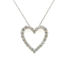 Diamond Heart Pendant