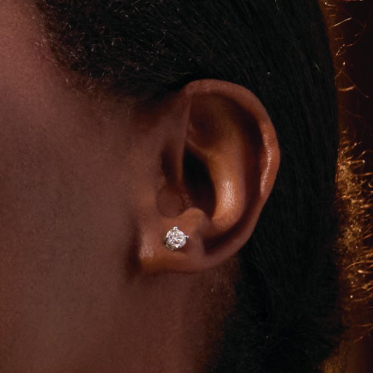 14K Yellow Gold 1/4 CTW Lab-Grown Diamond Earrings