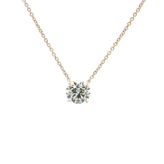 Lab Grown Diamond Solitaire Pendant
