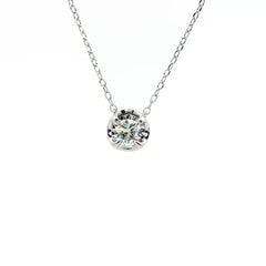 Lab Grown Diamond Pendant and Earring Set