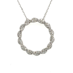 Diamond Circle Pendant