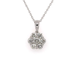 Diamond Cluster Pendant