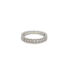 Prong-Set Diamond Wedding Band 1.00 Carat