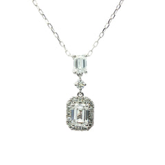 Lab Grown Diamond Drop Pendant