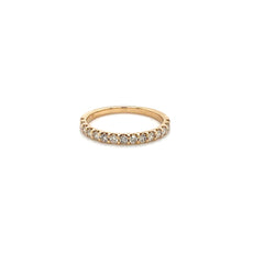Shared Prong Diamond Wedding Band