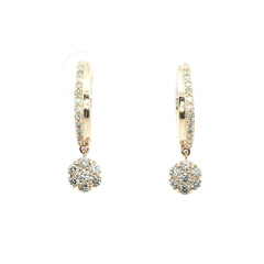 Diamond Drop Earrings