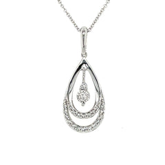 Diamond Drop Pendant