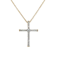 Diamond Cross Pendant