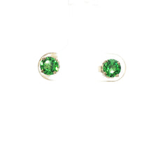 Tsavorite Studs