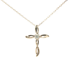 Diamond Cross Necklace