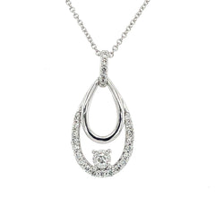 Diamond Drop Pendant